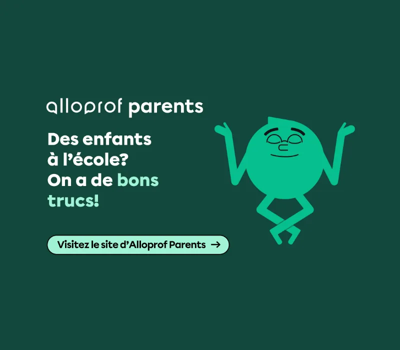 Vignettes Site Web Rap Alloprof Parents